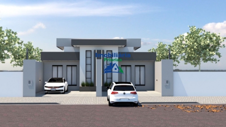 CASA COM 1 SUÍTE + 2 QUARTOS, FÁCIL...